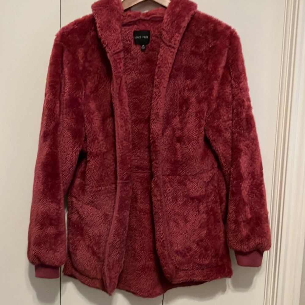 Cute Fluffy Jacket. Sz M